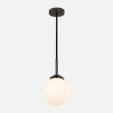 Dilworth Pendant w/ Globe Shade 8"